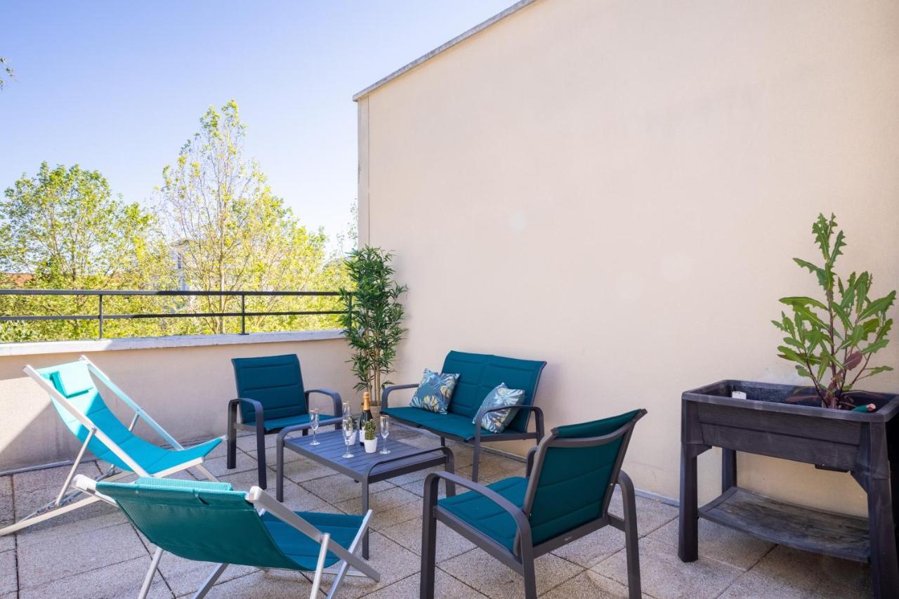 Le Duplex - Disneyland - Rooftop - Wifi Montévrain Exterior foto